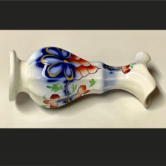 1845 Vintage Ewer Prestatyn Gaudy Welsh 10 Paneled Lustre Bud Vase - Picture 4 of 10